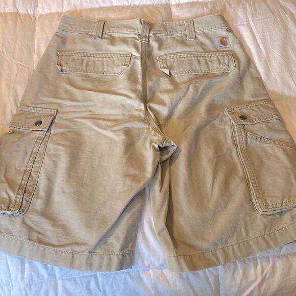 Men's Carhartt Tan Shorts - Picture 6 of 7